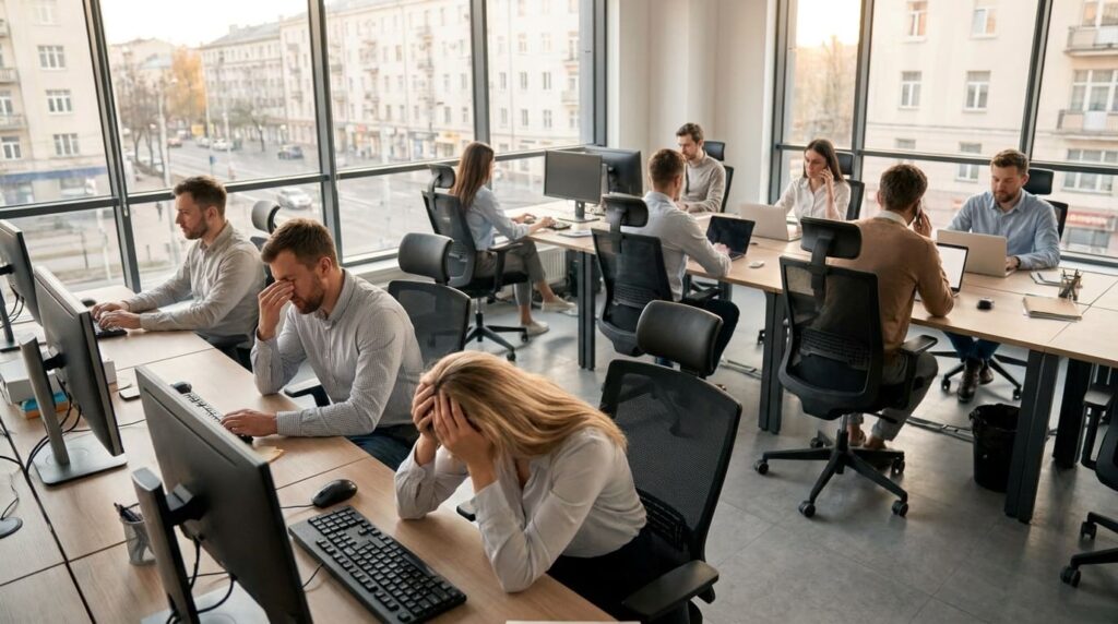 El Cansancio Crónico afecta al trabajo