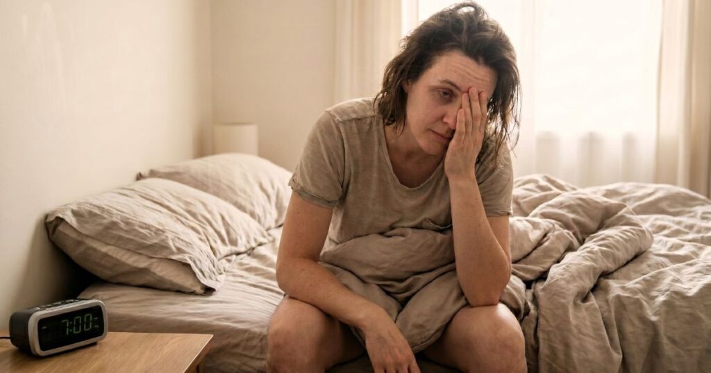 por qué me despierto cansado si duermo 8 horas