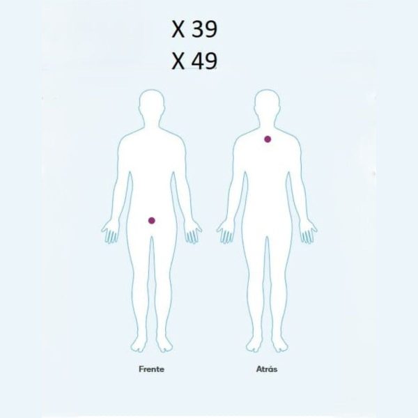 cómo usar parche de fototerapia X39 y X49