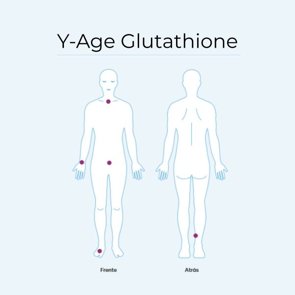 cómo usar parche de fototerapia Glutathione