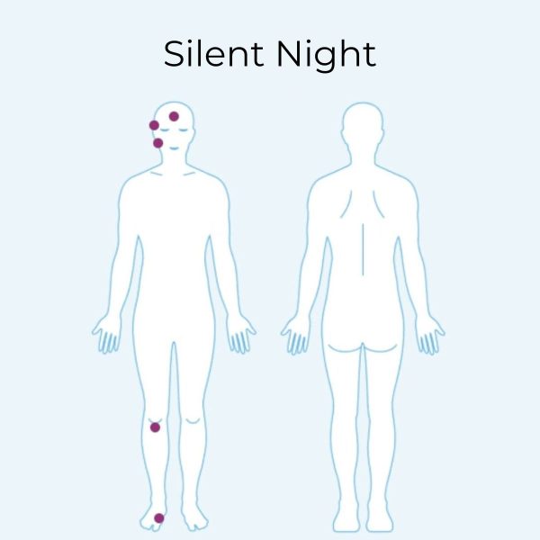 cómo usar parche de fototerapia silent Night