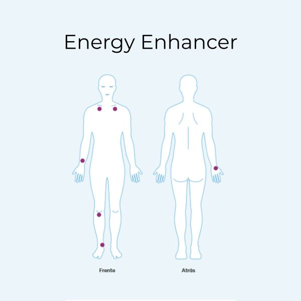 cómo usar parche de fototerapia energy enhacer